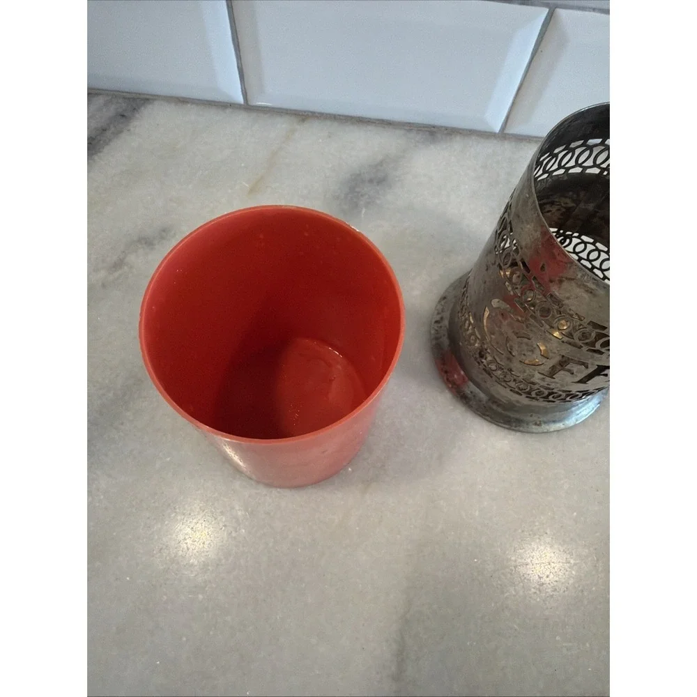 Coffee Container‎ with Side Spoon Made In England Perfect Planter No Lid ES004